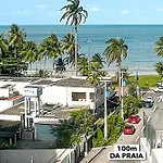 Mahalo Cabo Branco Flat Novo 4 Pessoas 100M Mar