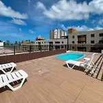 Confortavel Flat Cabo Branco 4 Pessoas 100M Praia