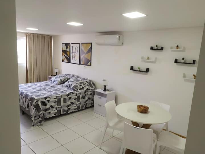 Apartamento Flat Atlantico Sul Na Beira Mar De Cabo Branco João Pessoa