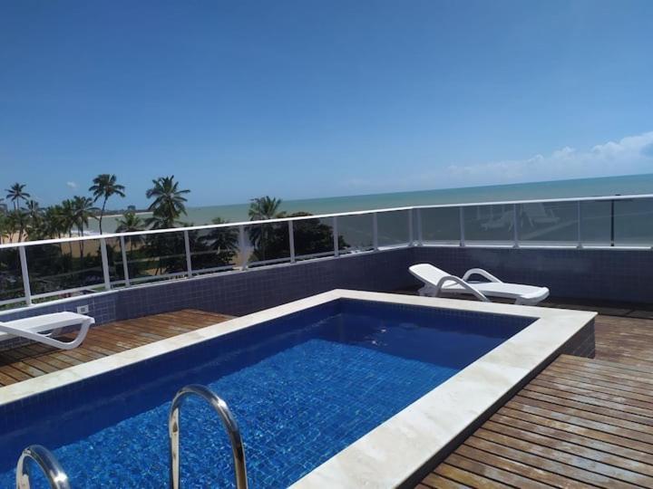 Apartamento Flat Atlantico Sul Na Beira Mar De Cabo Branco *