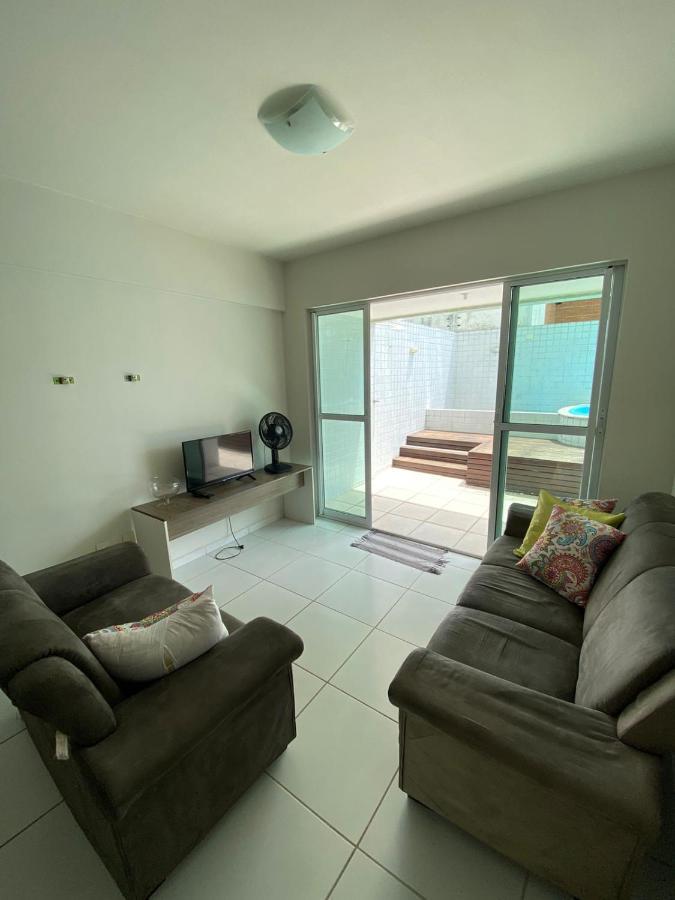 Apartamento Ap Terreo C/ Piscina Privativa Em Cabo Branco *