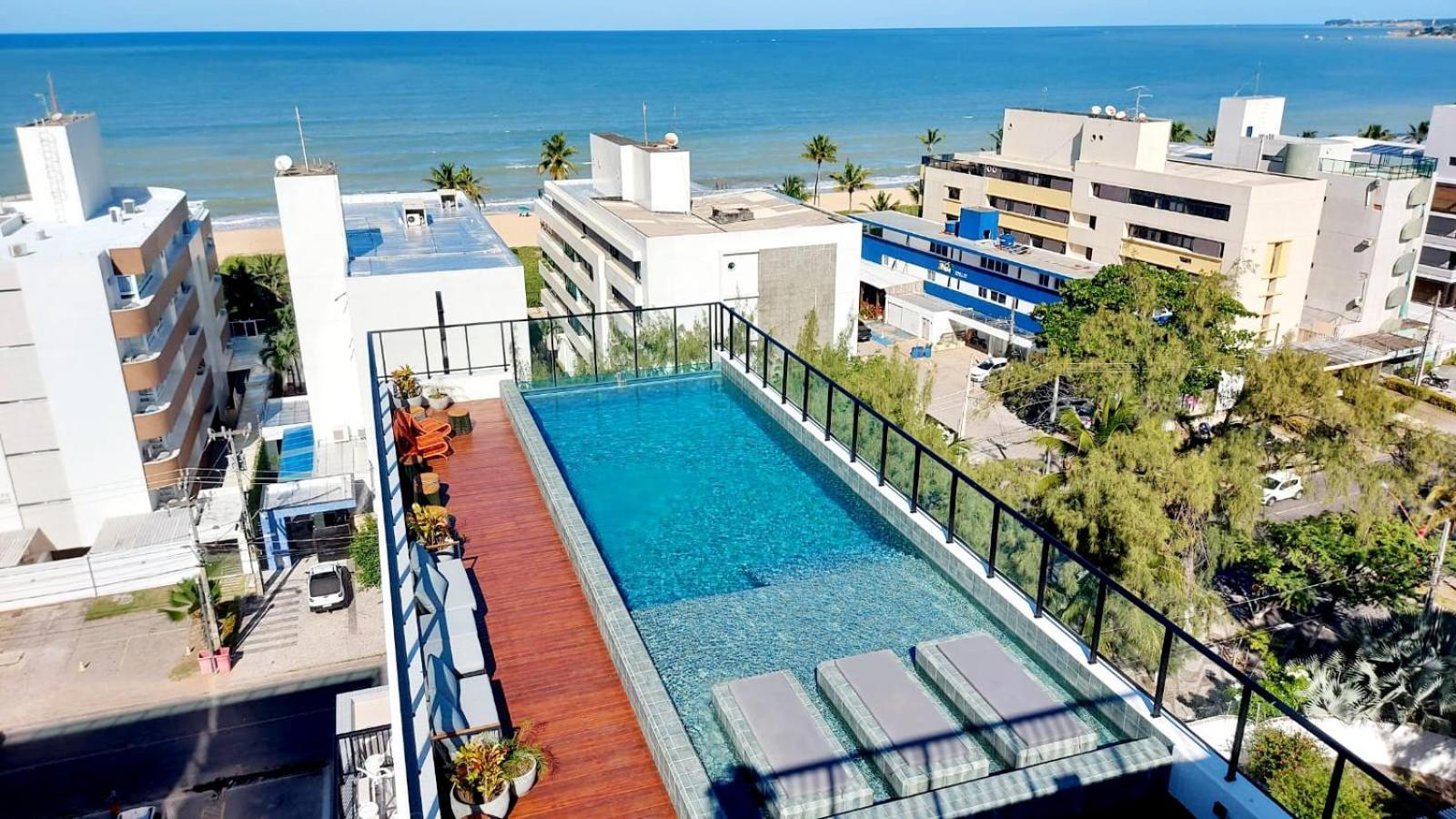 Apartamento Lindo Flat Espacoso E Com Vista Mar - 50m Da