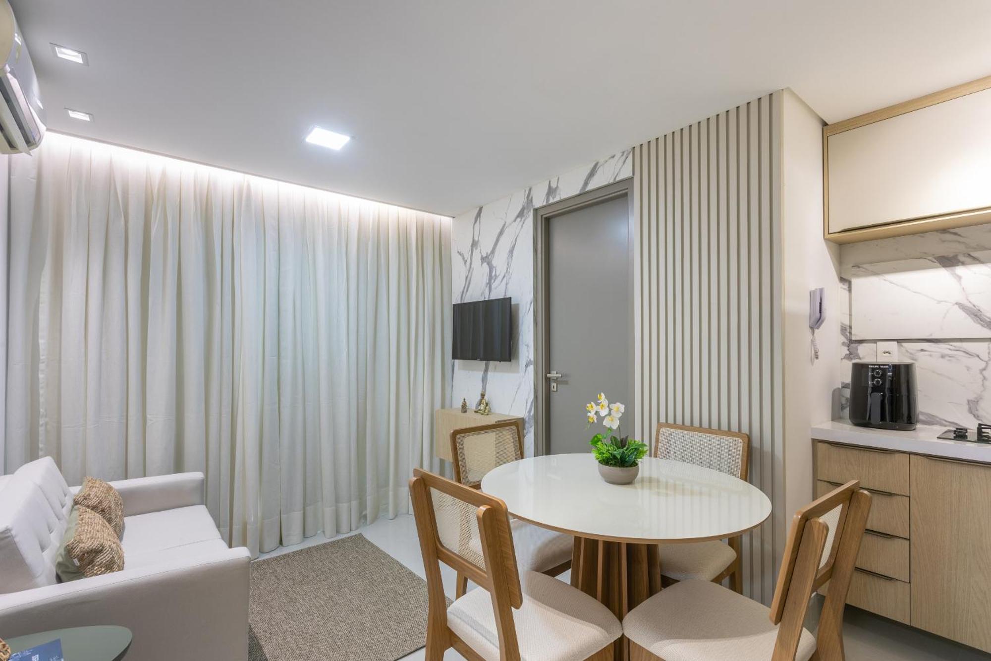 Flat Beira-mar Luxo - 2 Fortune By Jess