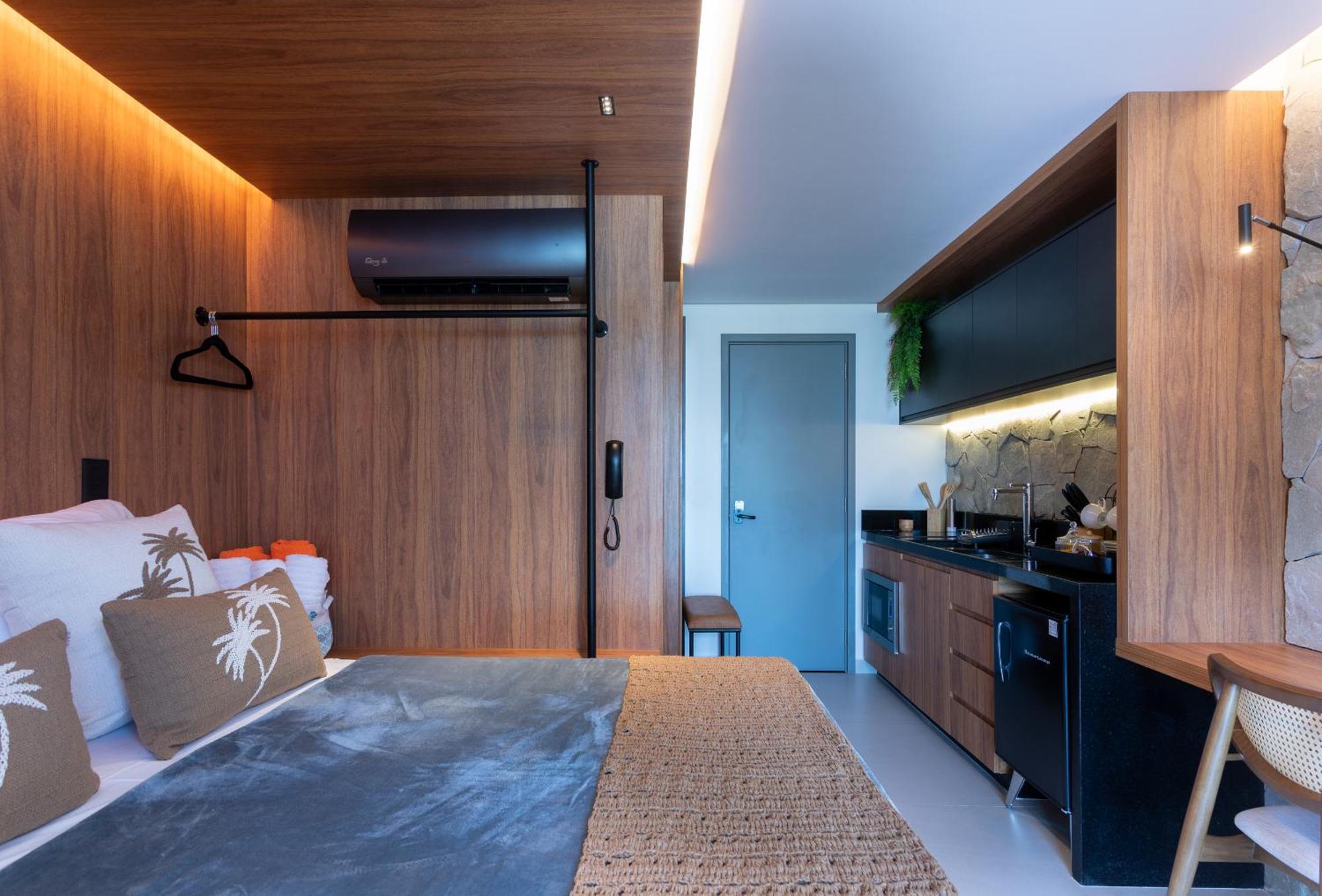 Loft Com Hidromassagem Frente Mar E Pe Na Areia Apartamento
