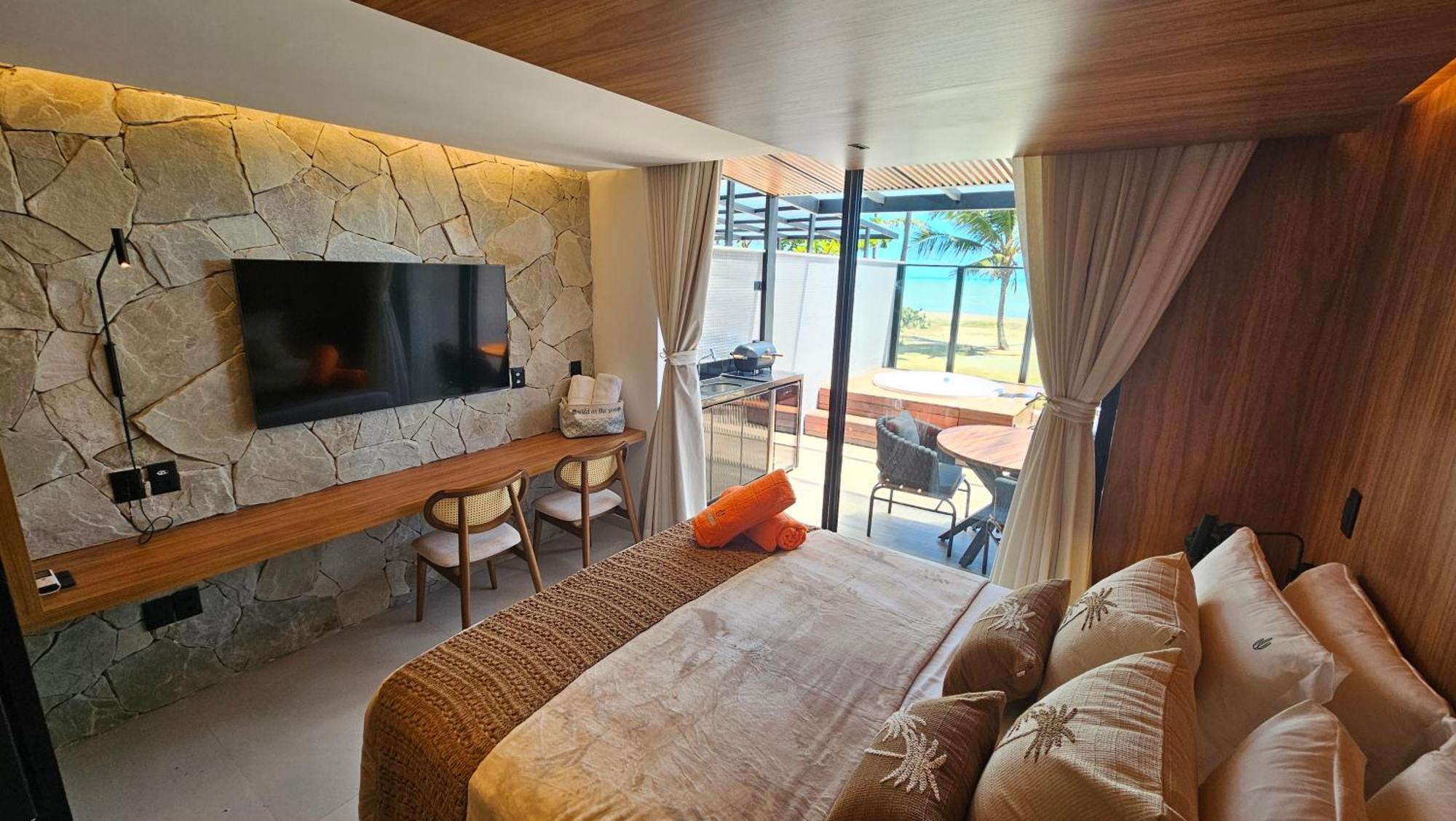 Loft Com Hidromassagem Frente Mar E Pe Na Areia Apartamento João Pessoa