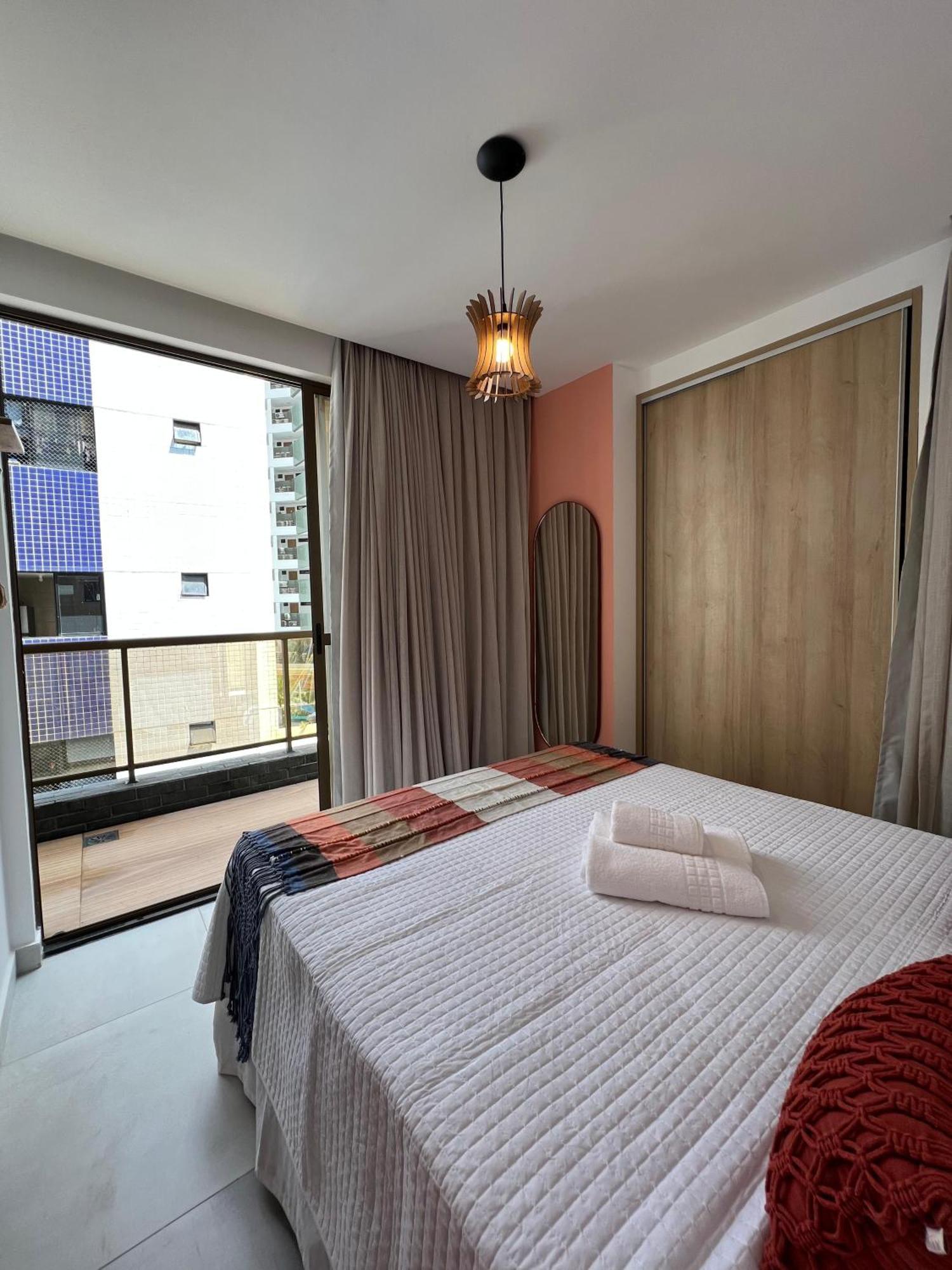 Apartment Charmoso Flat Com Varandao Em Tambau
