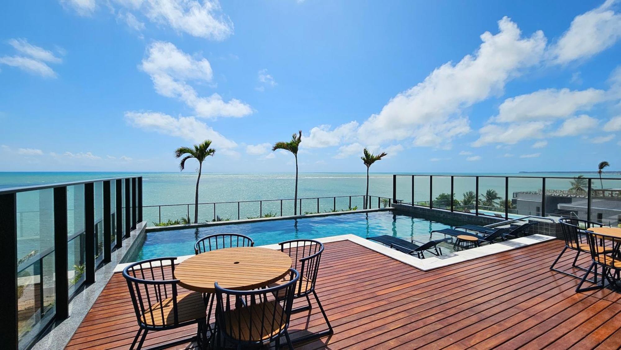 Loft Pe Na Areia Frente Mar Com Vista Incrivel Joao Pessoa