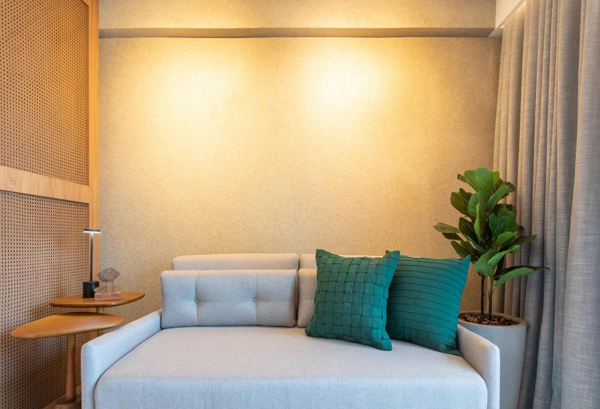 Apartment Loft Pe Na Areia Frente Mar Com Vista Incrivel *