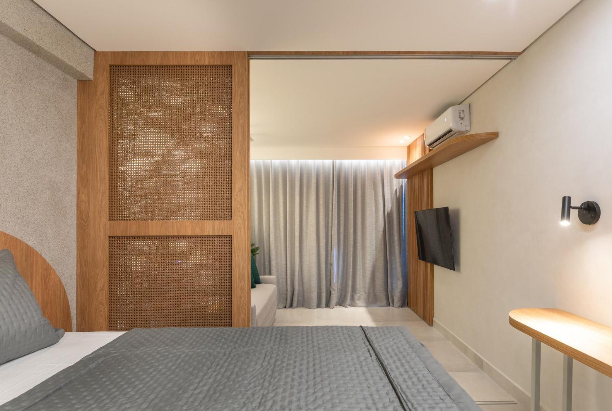 Loft Pe Na Areia Frente Mar Com Vista Incrivel