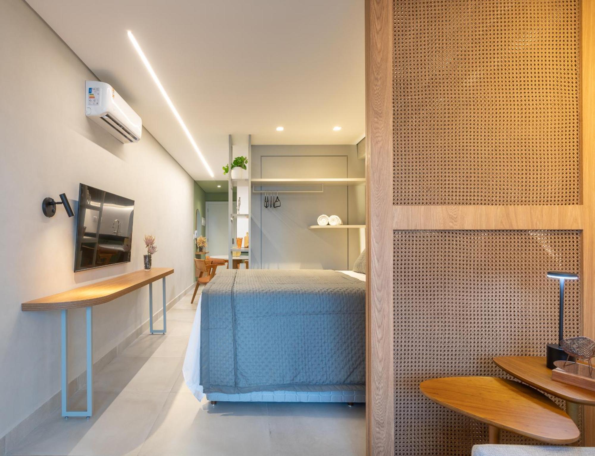 Apartment Loft Pe Na Areia Frente Mar Com Vista Incrivel *