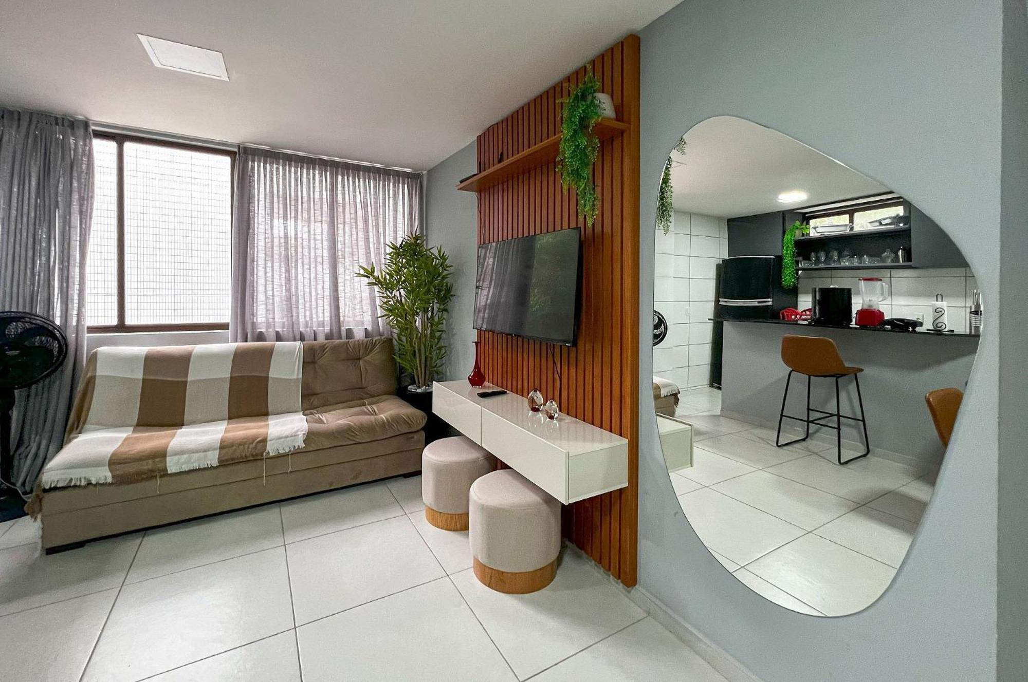 Apartamento Confortavel Flat Cabo Branco 4 Pessoas 100m