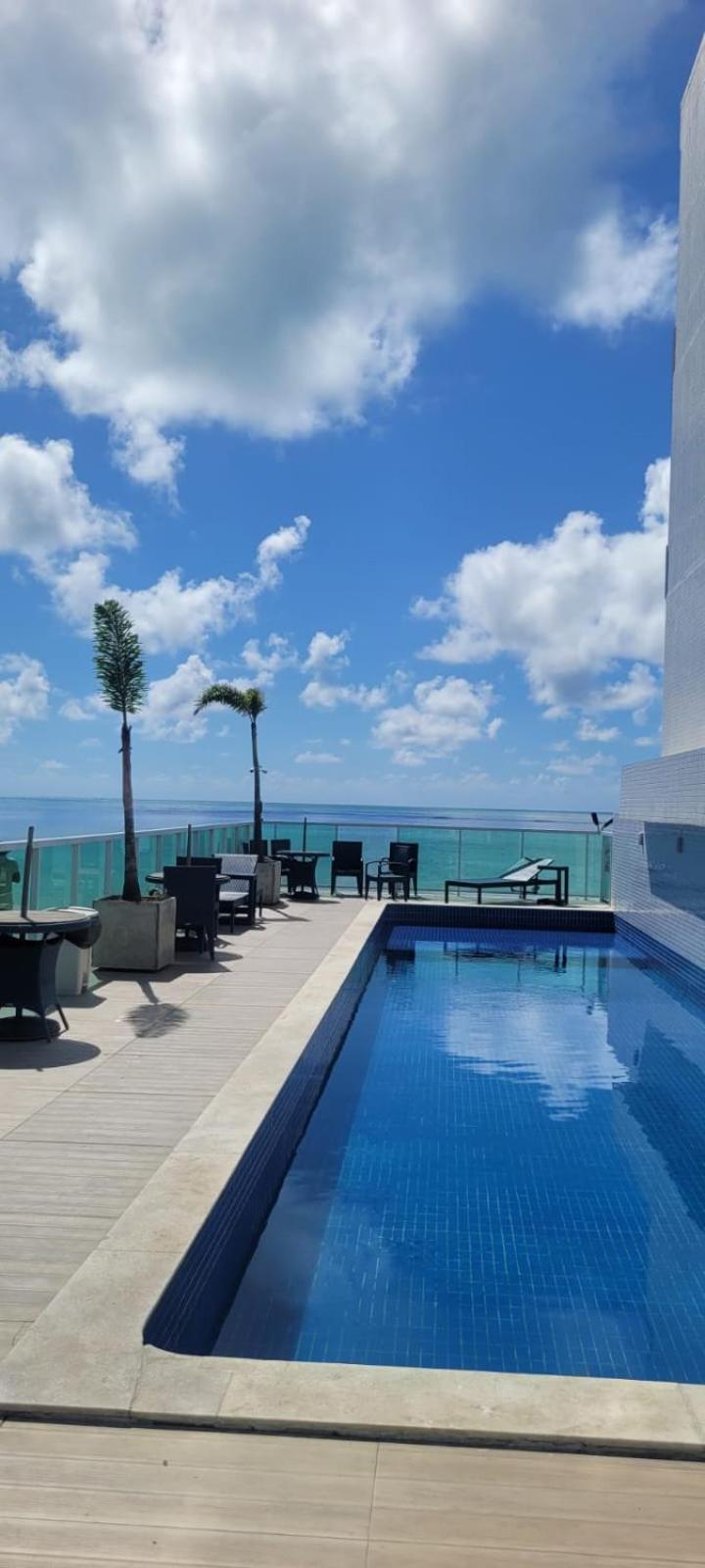 Vista Mar E Pe Na Areia