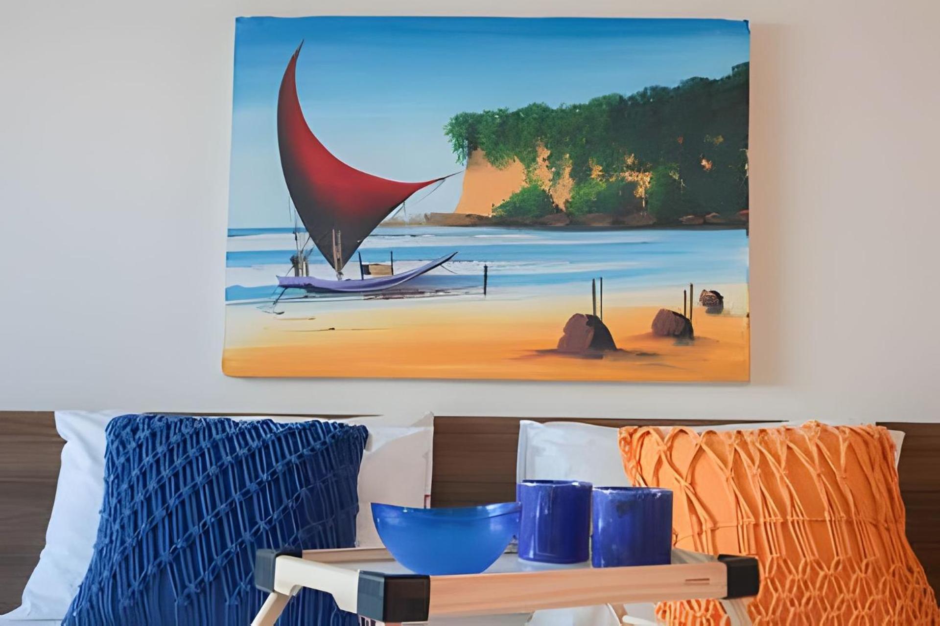 Apartamento Refugio A Beira-Mar Cabo Branco! Blue Sunset #501 João Pessoa