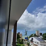 Flat Vista Do Mar Do Caribessa