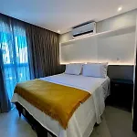Flat Brisa Do Mar - Pe Na Areia No Restinga