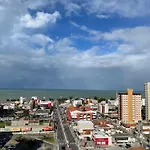 Flat Temporada Com Cobertura Vista Mar