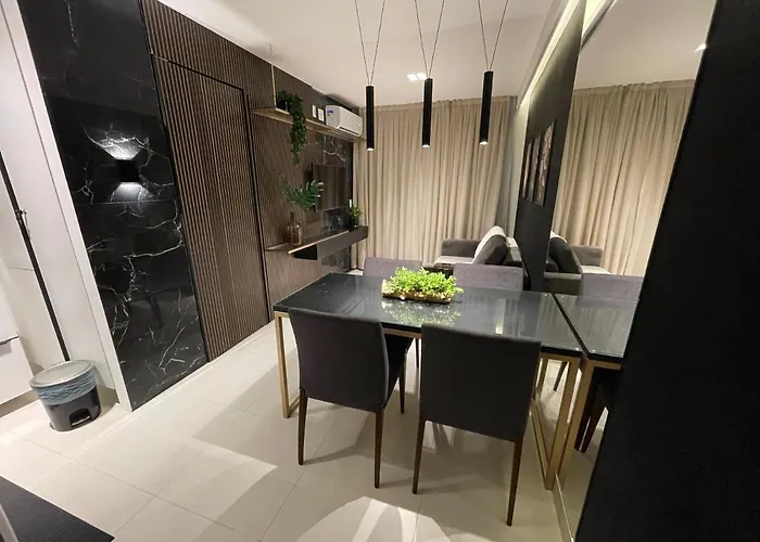 Buenos Ayres Flats, Cabo Branco 1qto cozinha completa