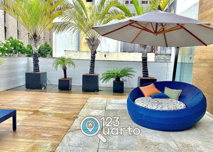 Gold Flat Cabo Branco By 123Quarto Hospedagem