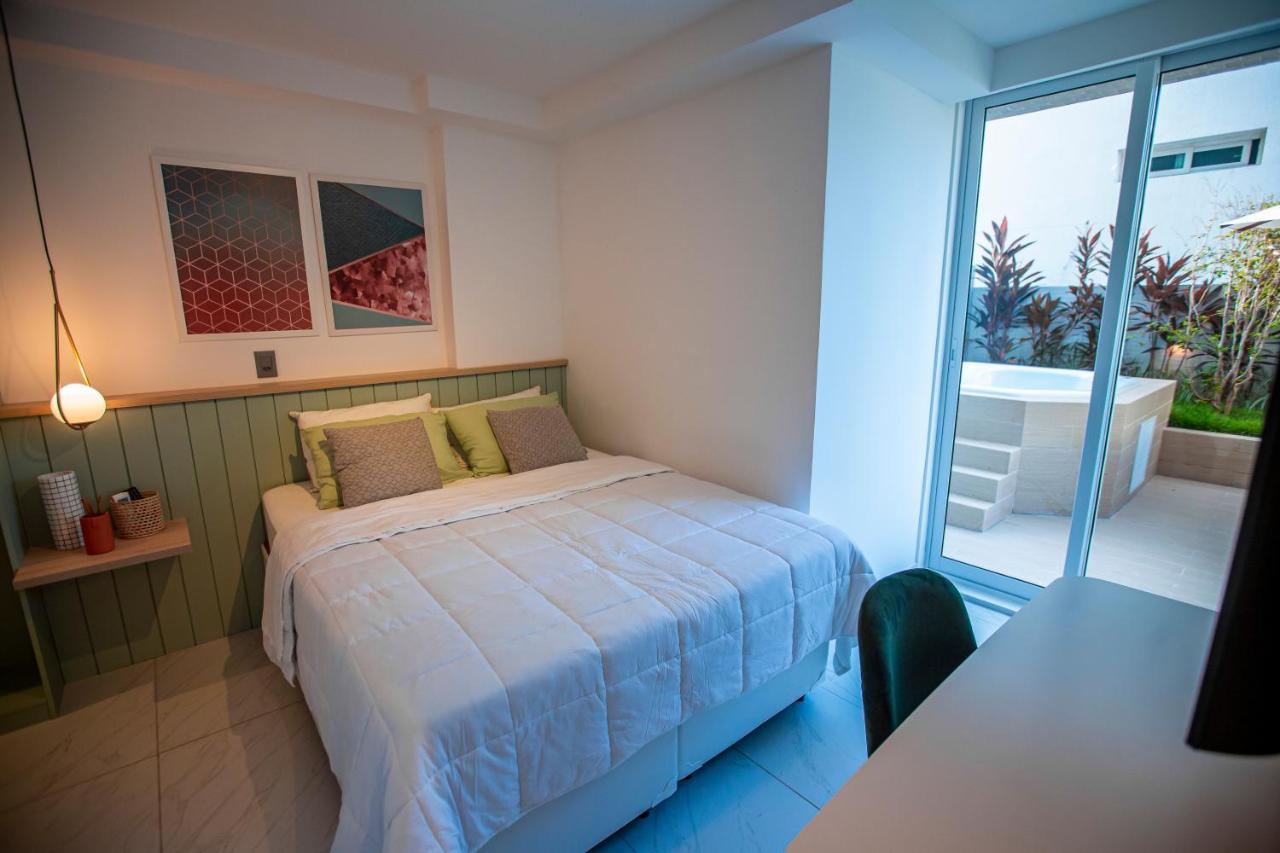 Com Jacuzzi Na Beira Mar De No Branco Haus Apartment Joao Pessoa