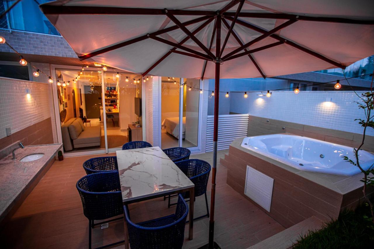 Com Jacuzzi Na Beira Mar De No Branco Haus Apartment Joao Pessoa