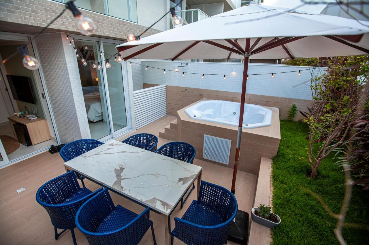 Com Jacuzzi Na Beira Mar De No Branco Haus Apartment *