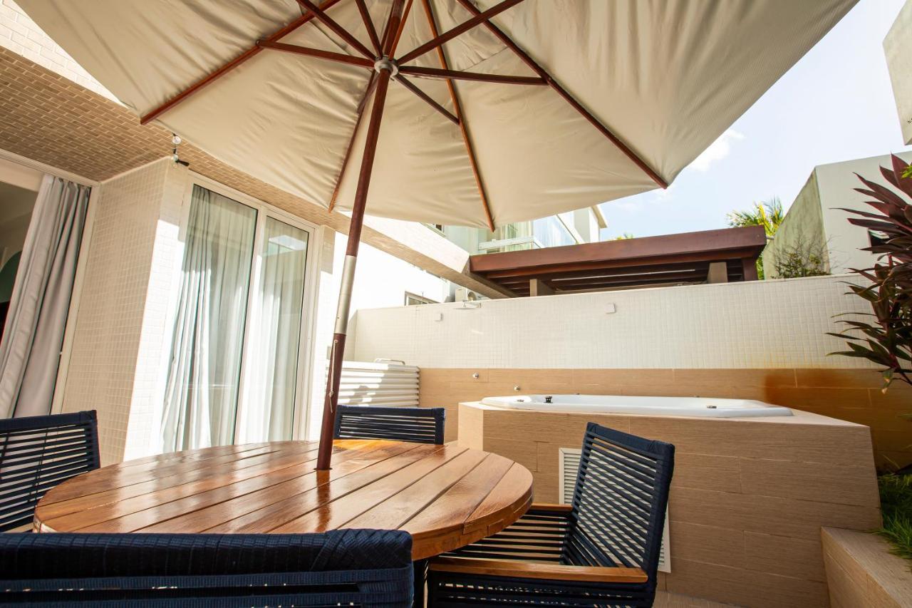 Apto Com Jacuzzi Na Beira Mar De No Branco Haus Apartment