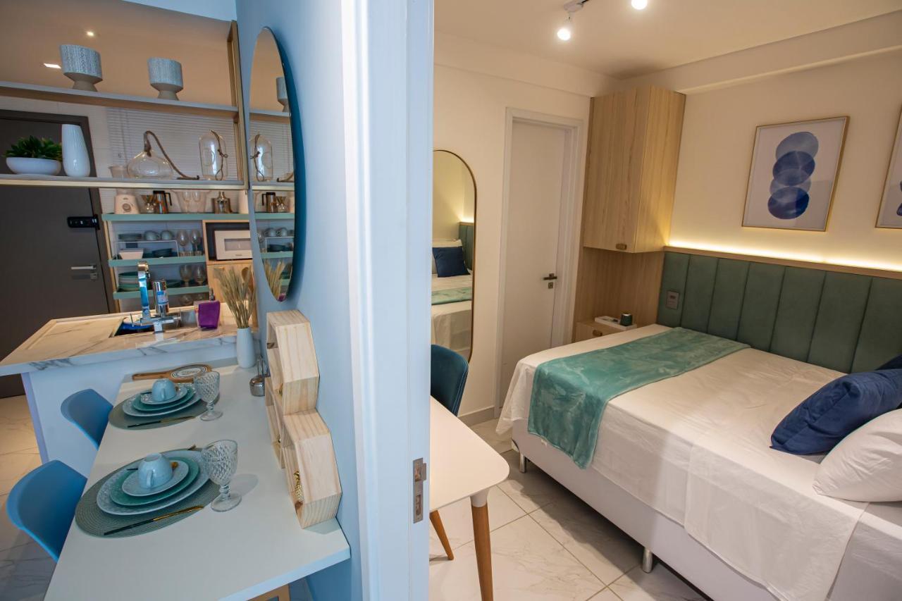 Apto Com Jacuzzi Na Beira Mar De No Branco Haus Apartment *