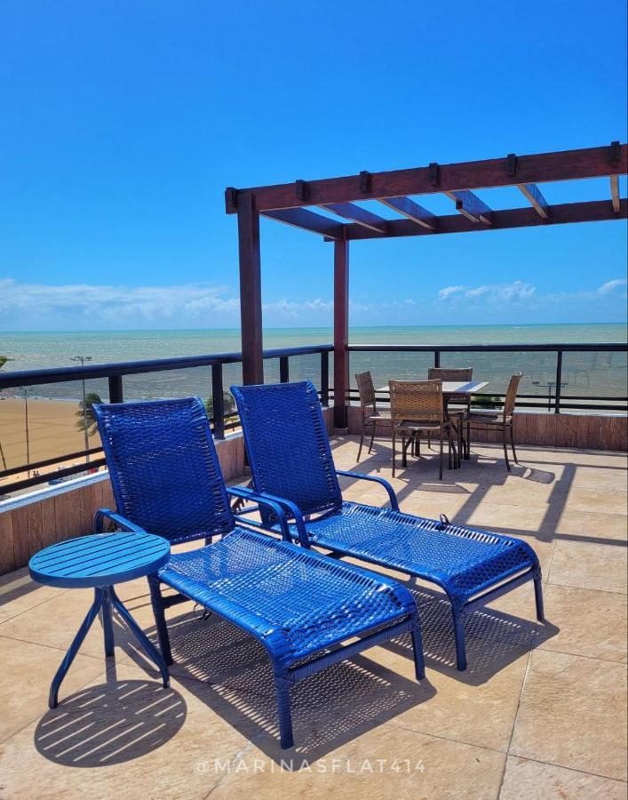 Flat A Beira-mar Em Cabo Branco, Pe Na Areia! *