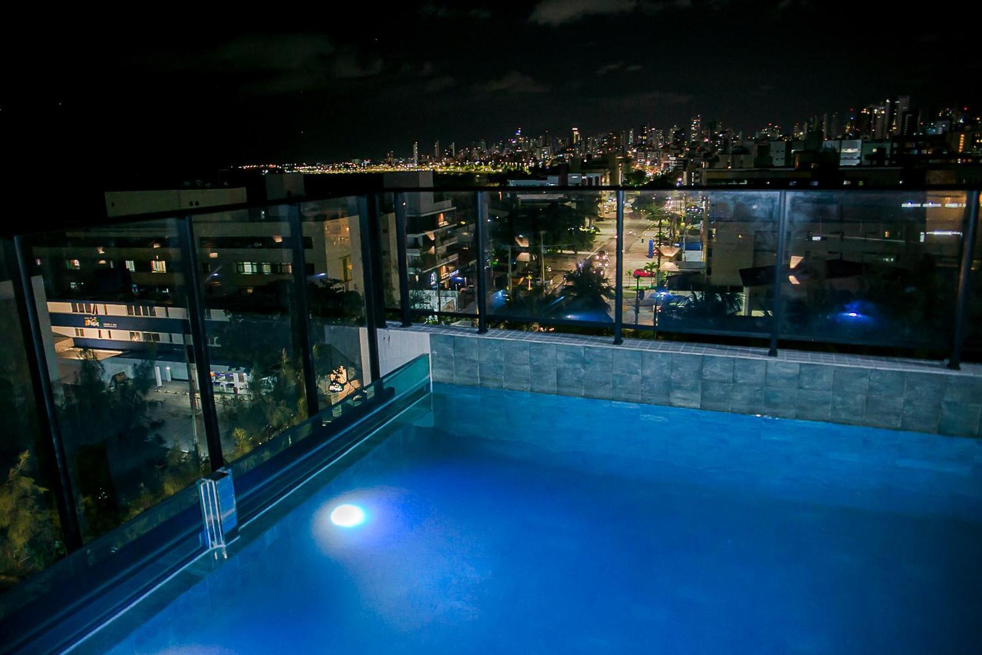 A 60m-piscina-coworking-moderno Wifi Joao Pessoa