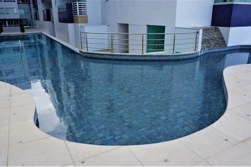 Apartment Joao Pessoa, A Dois Passos Do Paraiso, 2 Com A/c, Vista Panoramica O Mar Do Bessa, Portaria 24h E 2 Vagas De Garagem