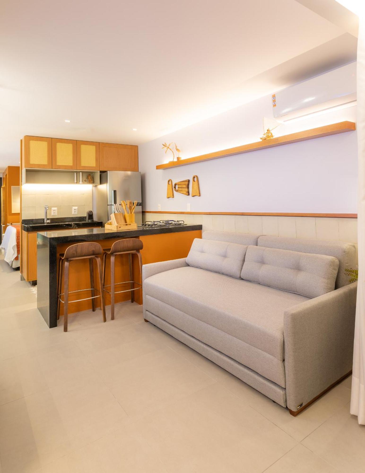 Apartamento Loft Com Jacuzzi Privativa Frente Mar Do Bessa *