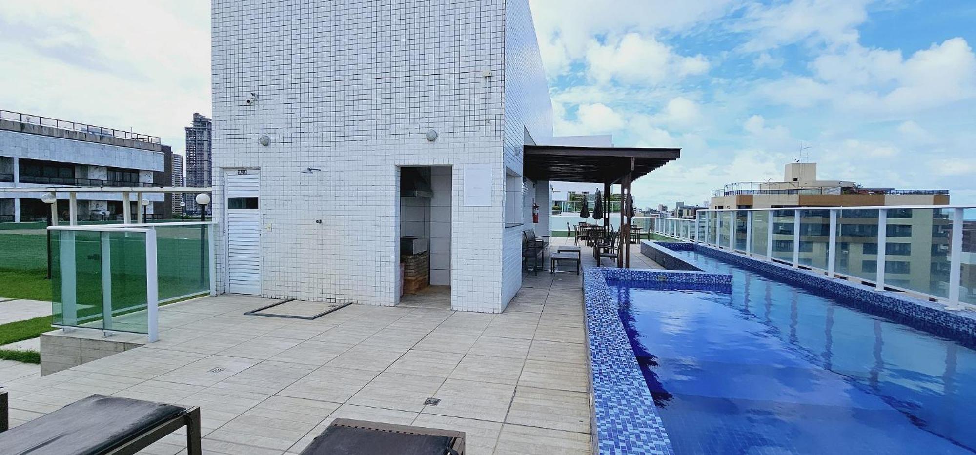Cabo Branco - 2 Dorm, 5 Pessoas, Piscina, Garagem! Apartamento