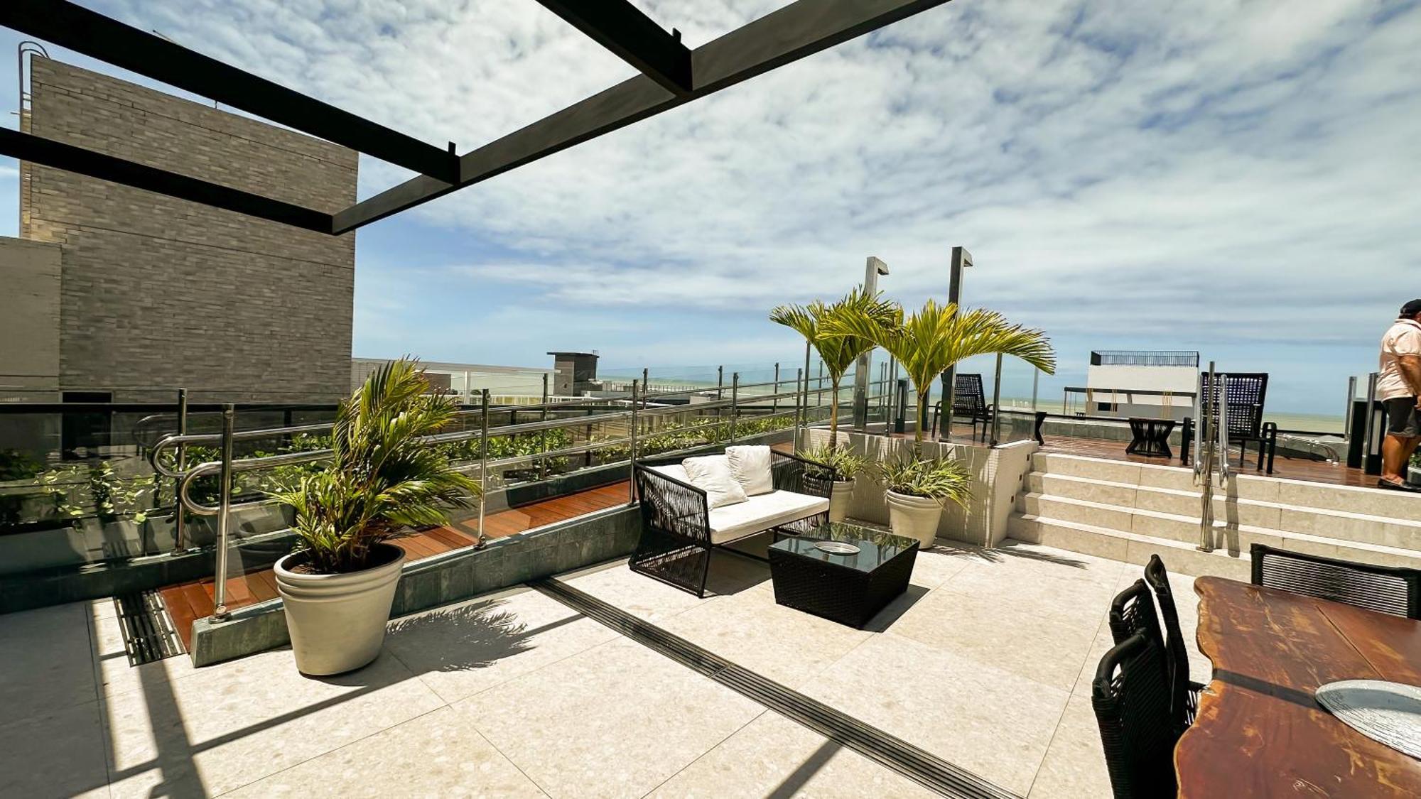 Flat A Beira-mar No Caribessa Apartamento *