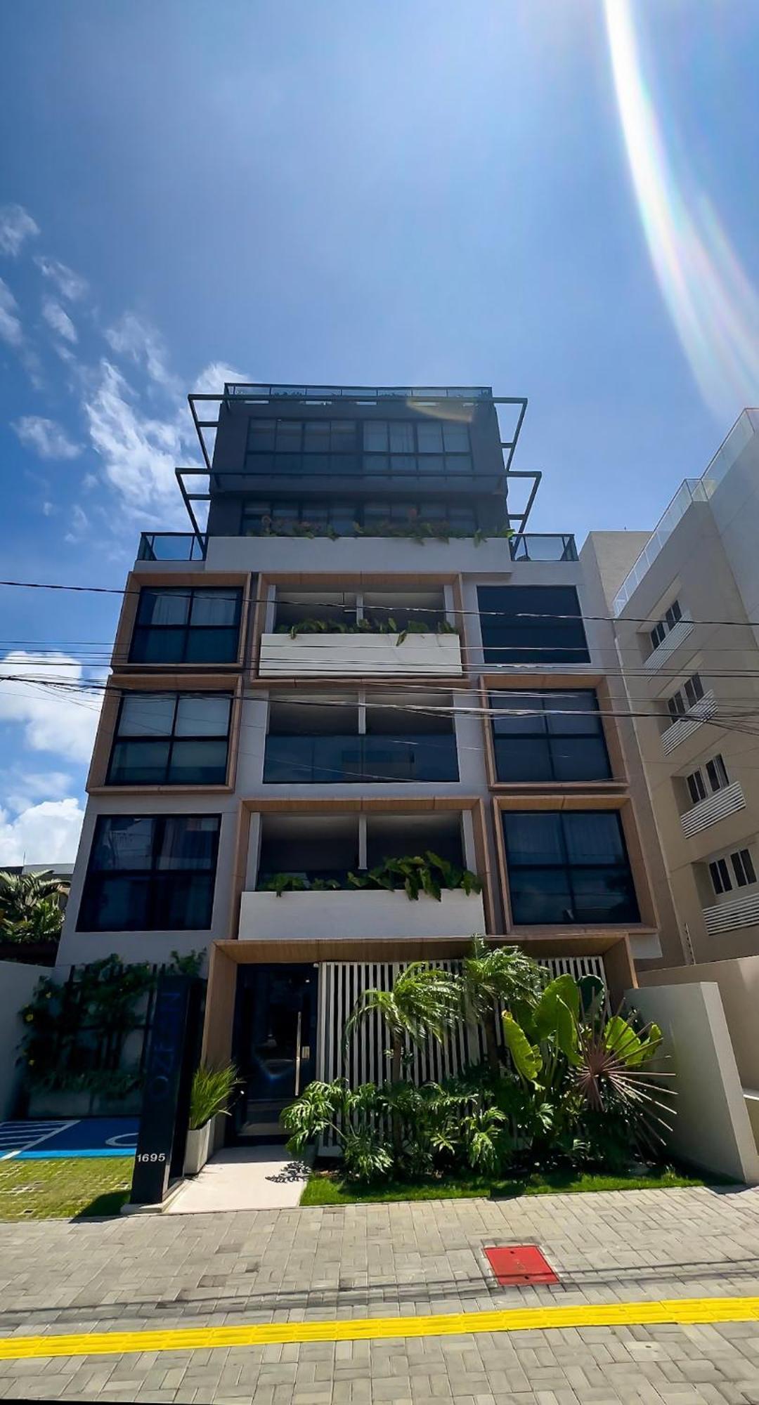 Apartamento Flat A Beira-mar No Caribessa *