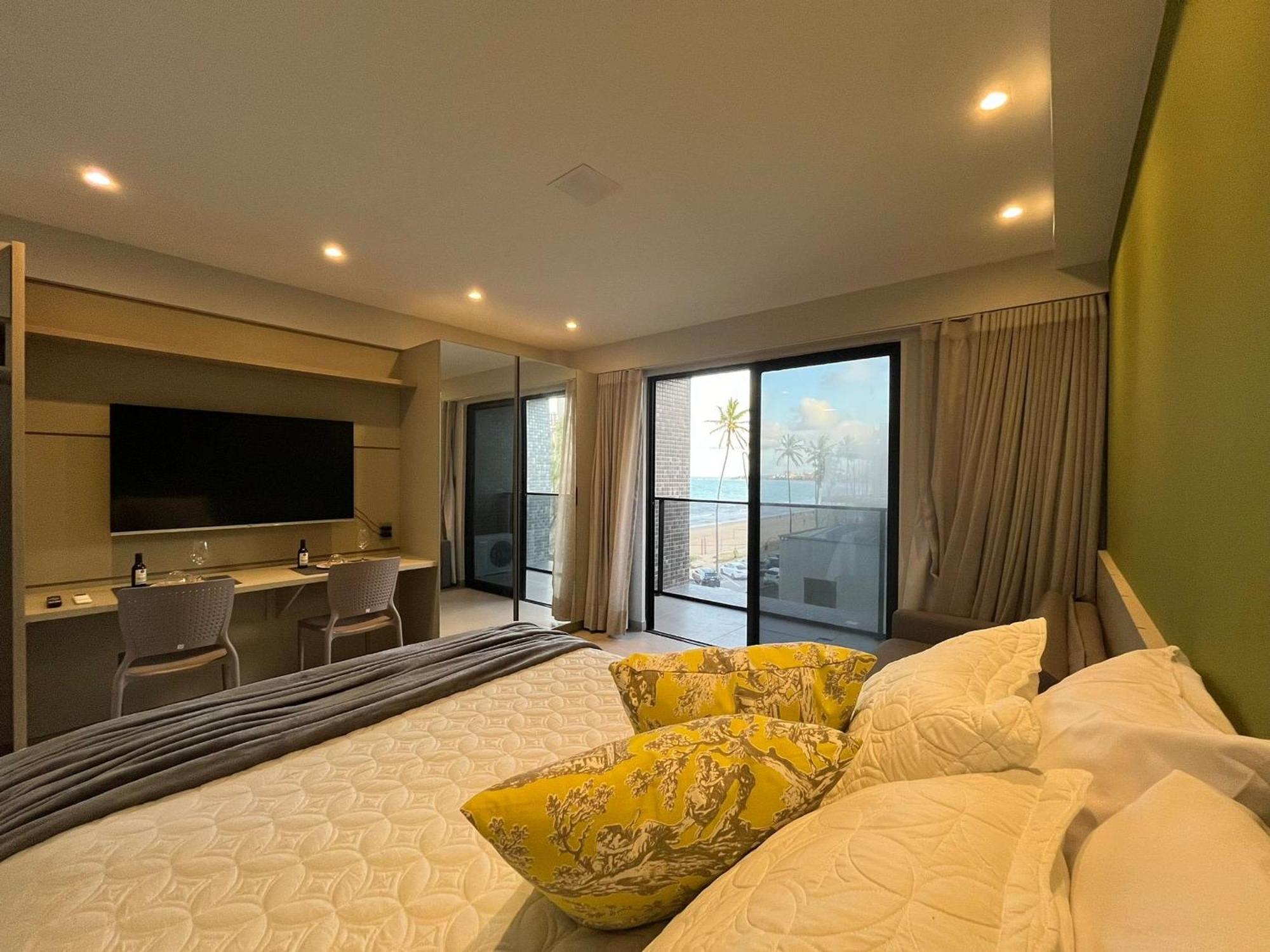 Apartamento Novo Com Vista O Mar. Bh-305