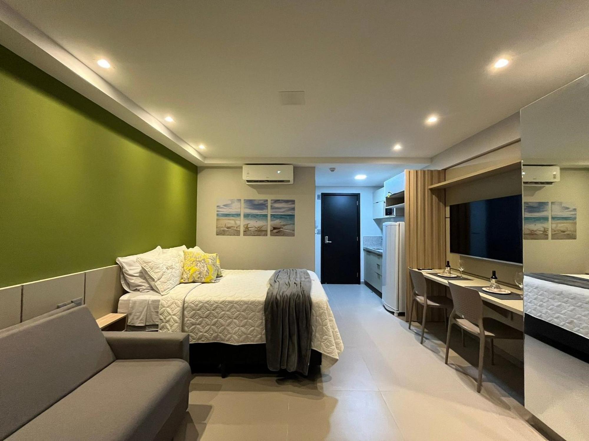 Apartamento Novo Com Vista O Mar. Bh-305