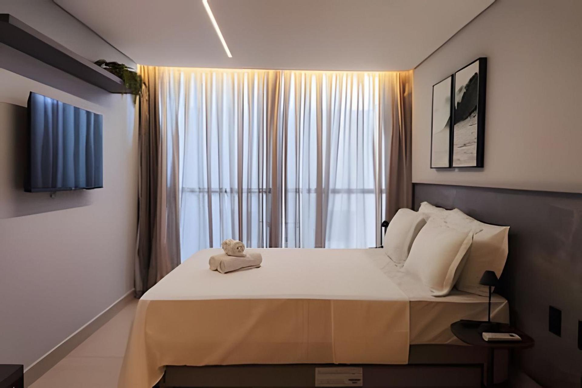 Apartamento Flat Pe Na Areia Alta Garden
