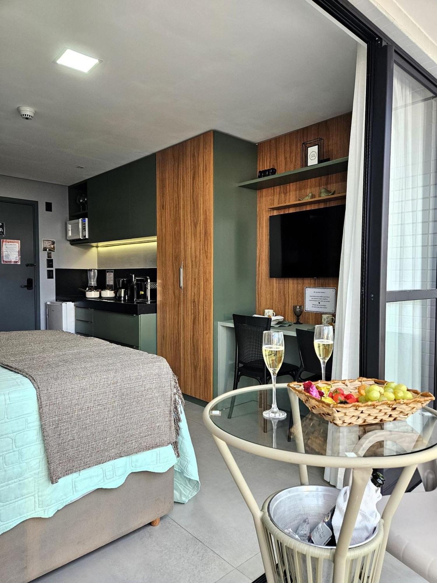 Apartamento Fantastico Com Varanda E Vista Mar *