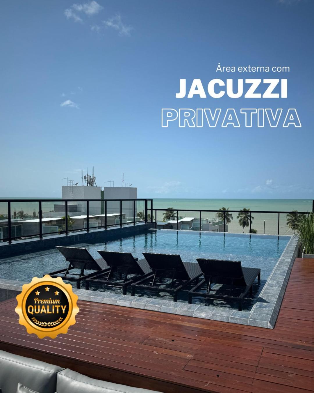 Apartamento Flat Com Jacuzzi Privativa A 50m Do Mar João Pessoa