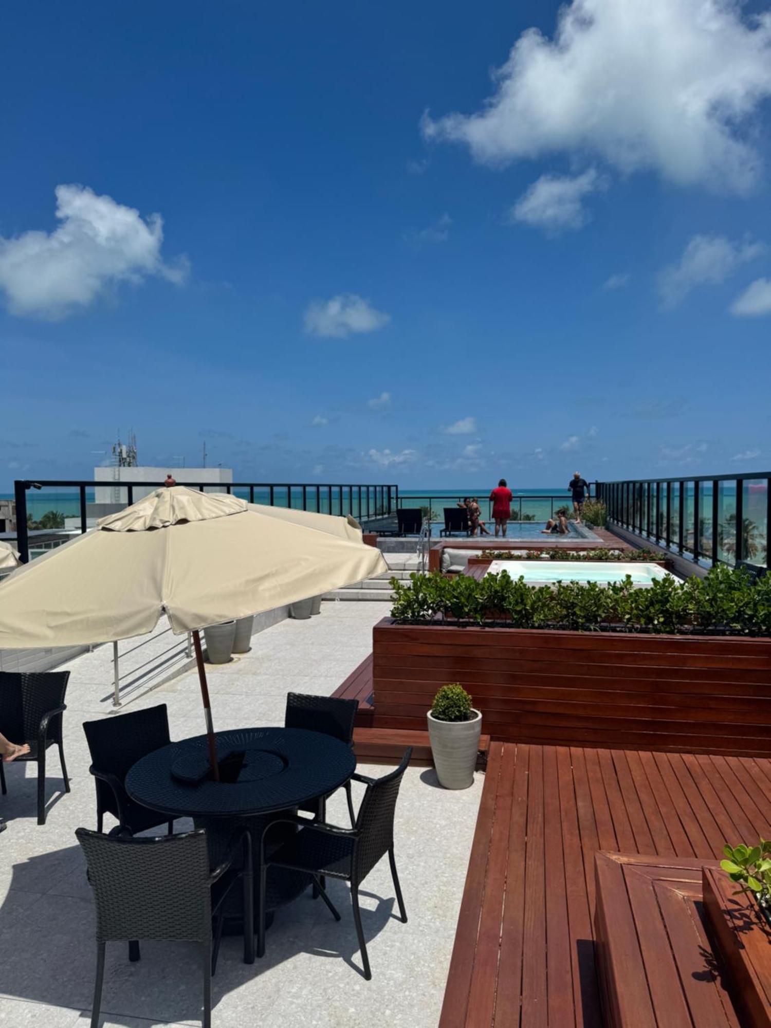 Apartamento Flat Piscina Borda Infinita A 50m Do Mar - 214 *