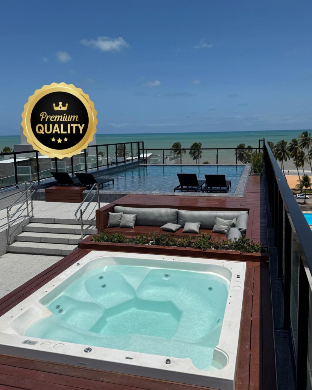 Flat Piscina Borda Infinita E Jacuzzi - 209 Aparthotel