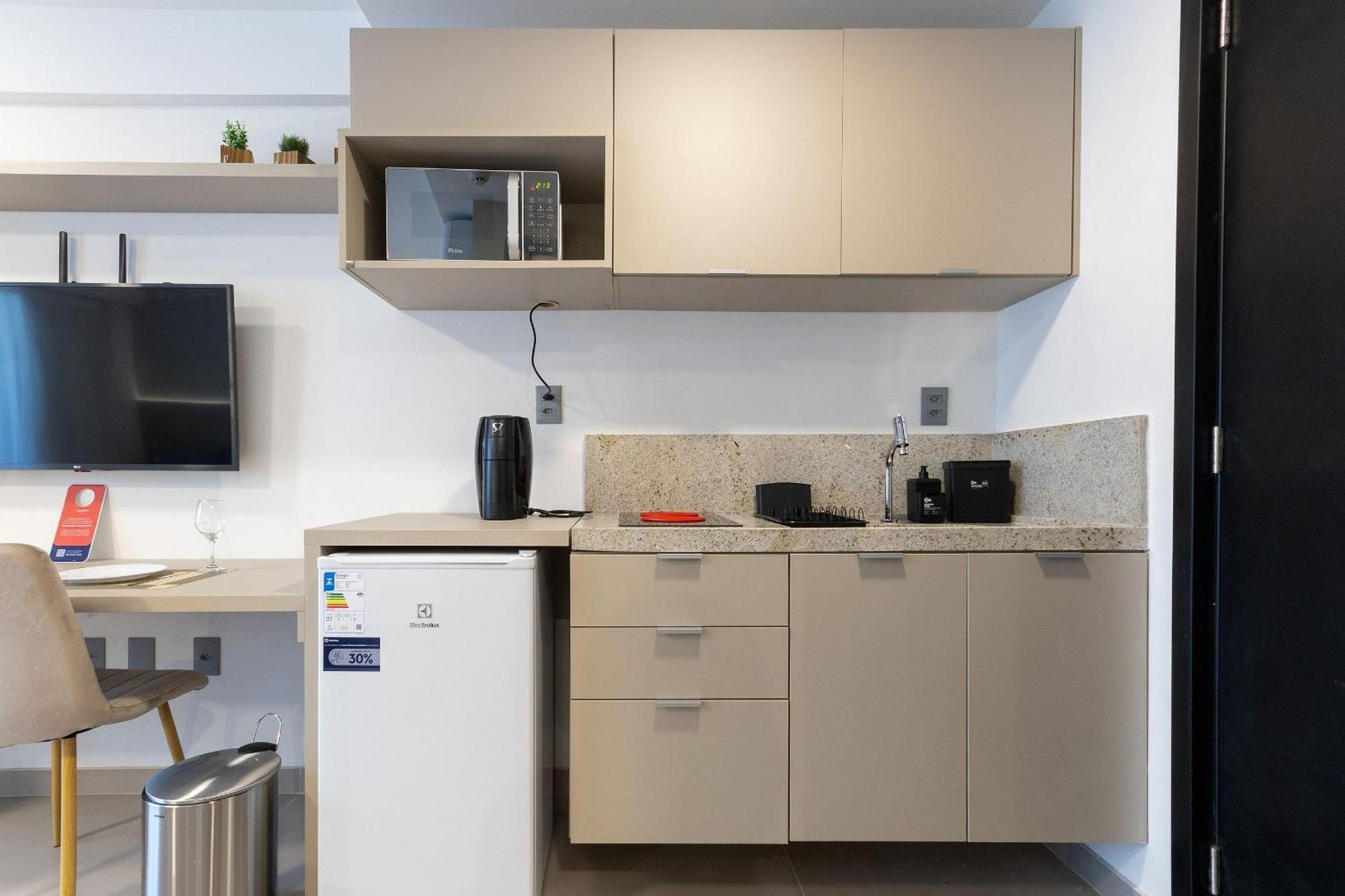 Haus #306 - Flat Com Varanda Por Carpediem Apartamento