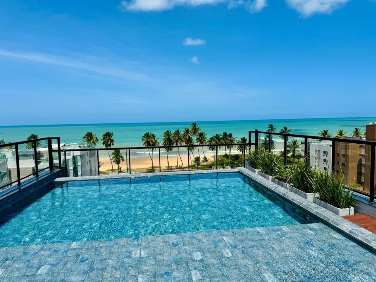 Flat Com Jacuzzi Privativa A 50m Do Mar Apartamento