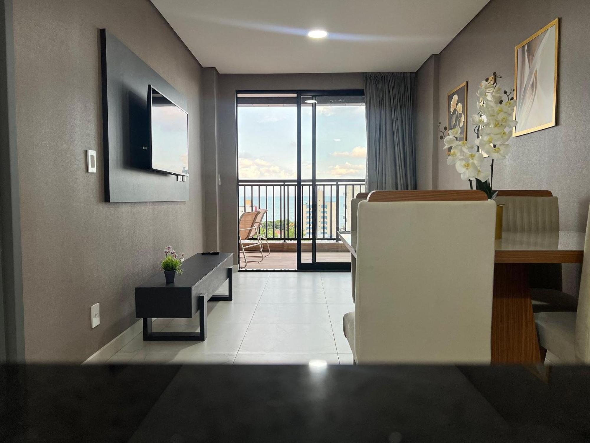 Apartamento Vista Mar Em Manaira Mindset 907 - Qavi