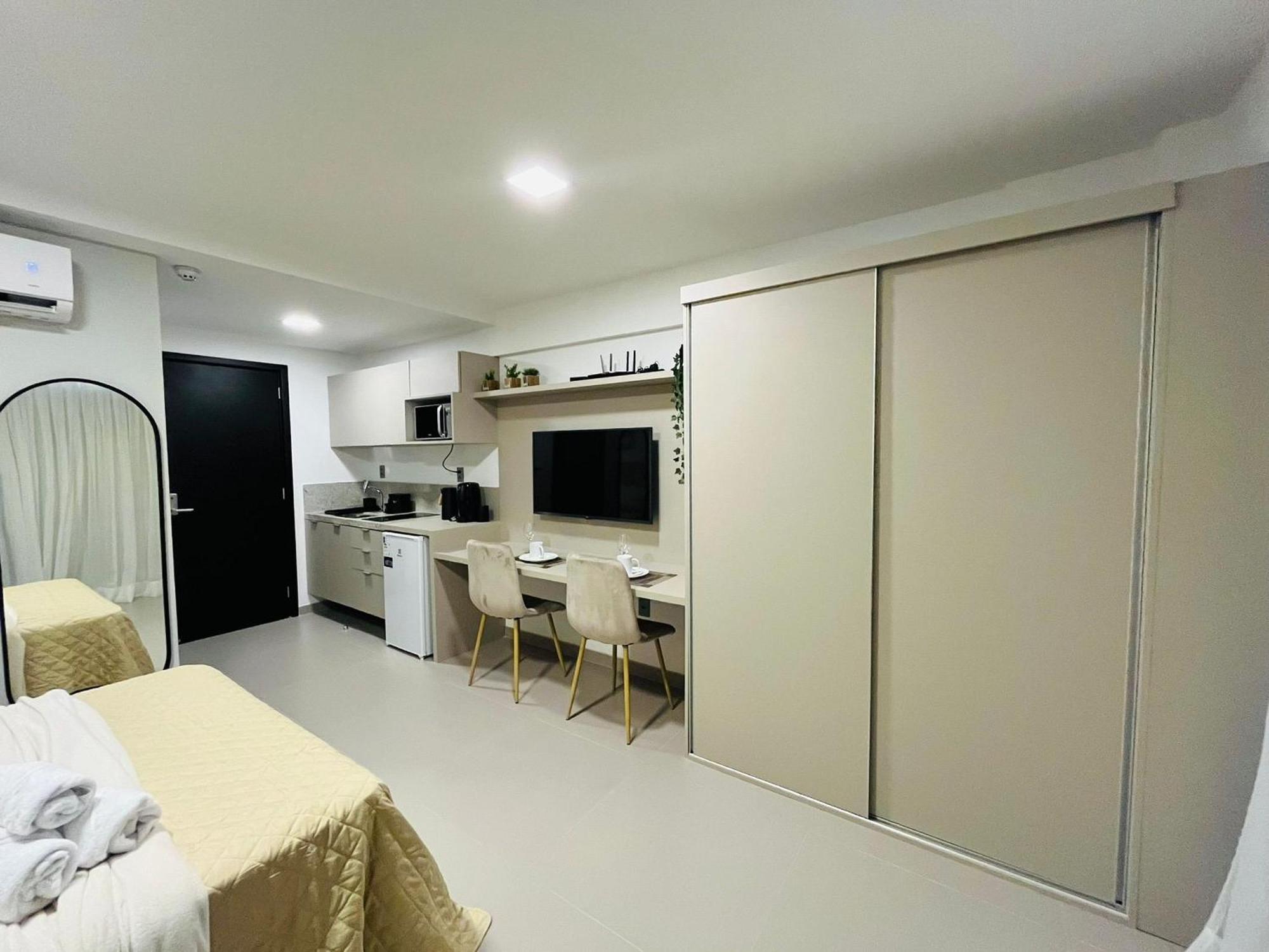 Flat Com Varanda E Vista O Mar. Bh 213 Apartamento João Pessoa