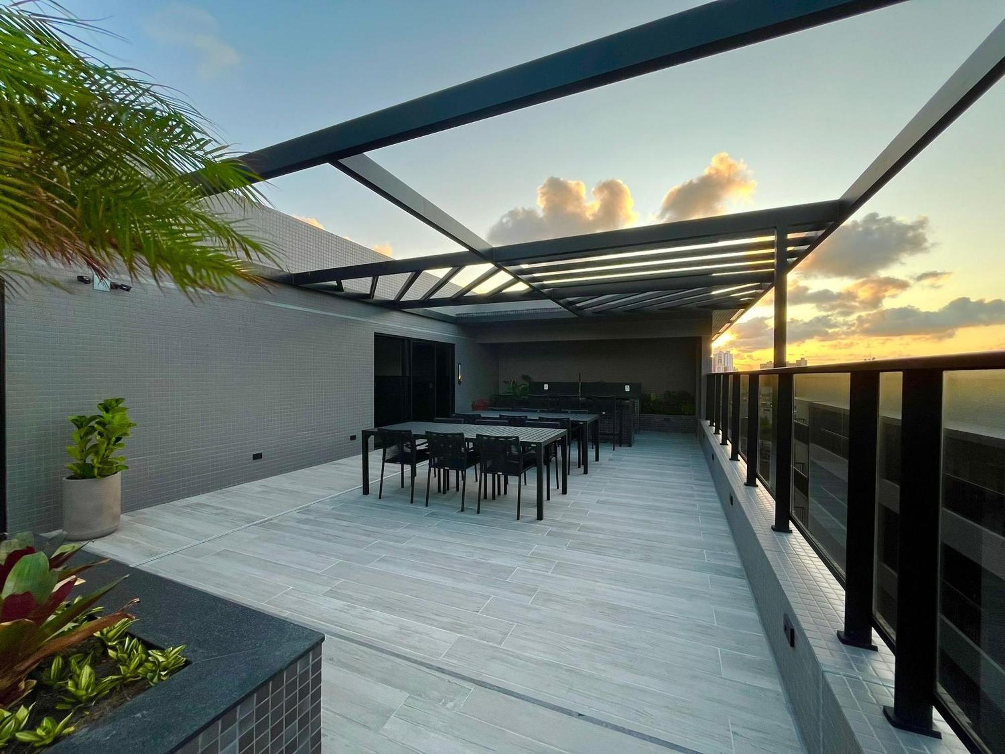 Apartamento Flat Com Varanda E Vista O Mar. Bh 213