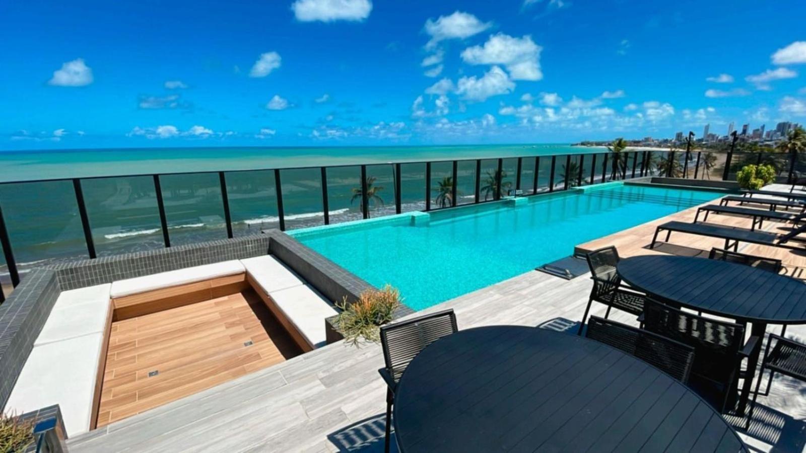 Apartamento Bh313-loft Beira-mar Elegante E Completo Em Jampa