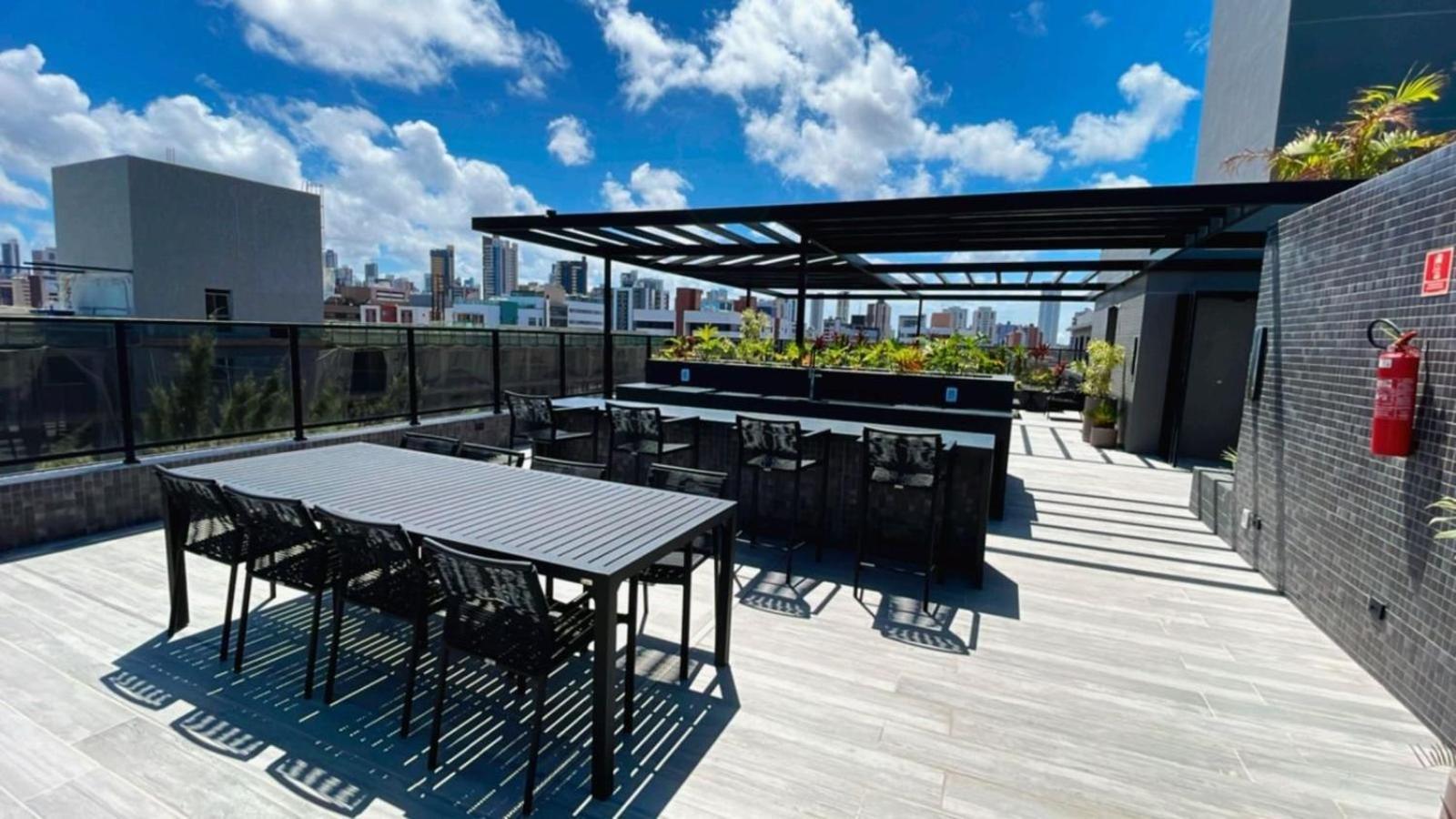 Apartamento Bh313-loft Beira-mar Elegante E Completo Em Jampa *