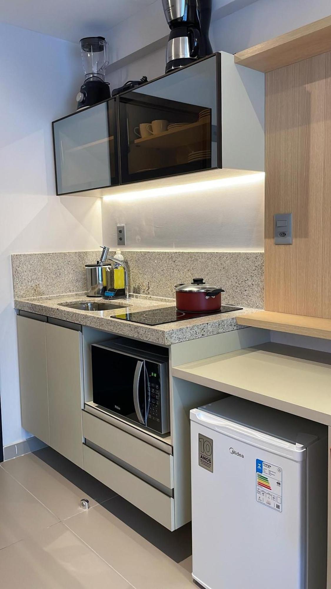 Apartamento Bh313-loft Beira-mar Elegante E Completo Em Jampa *
