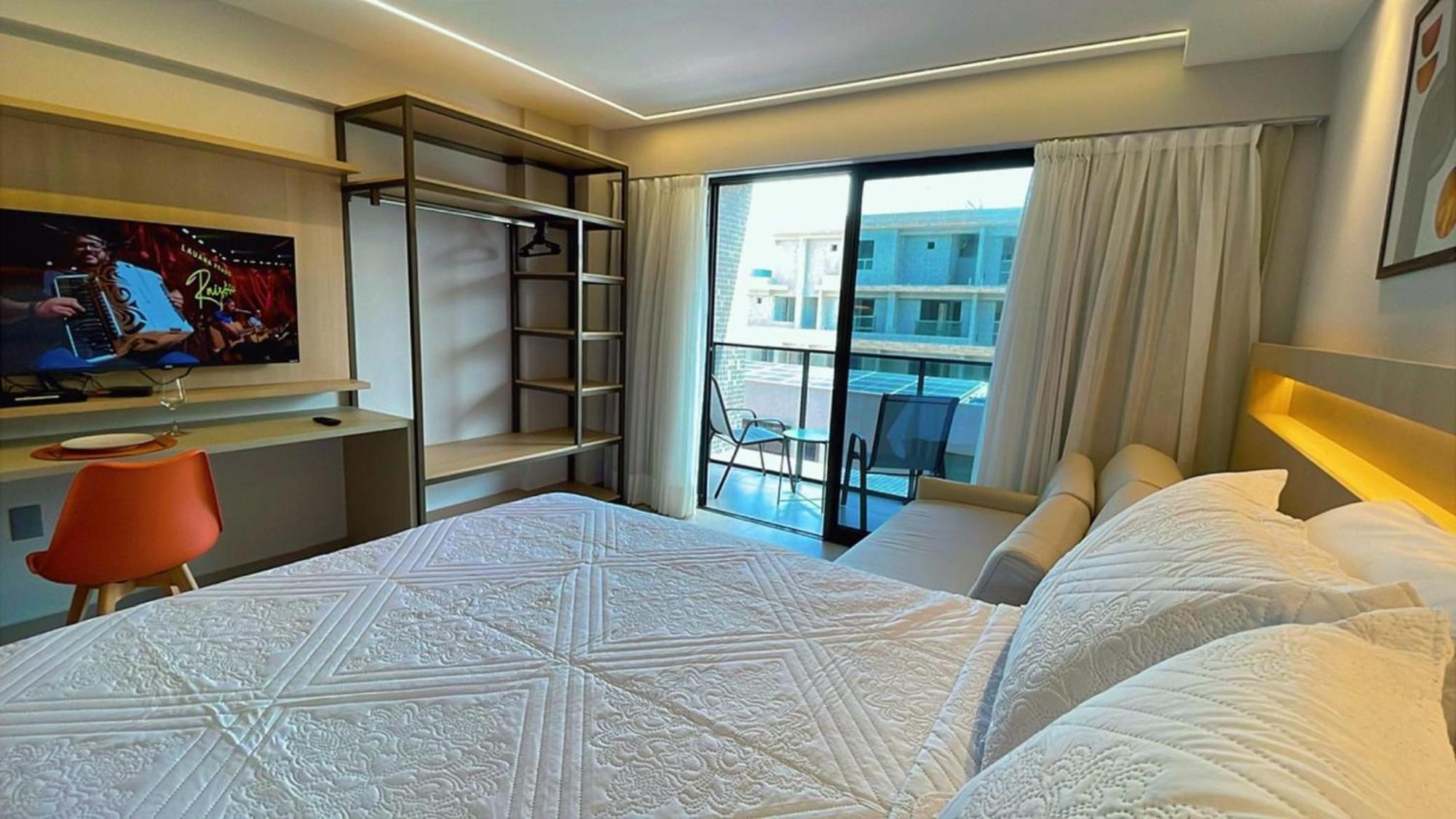 Bh313-loft Beira-mar Elegante E Completo Em Jampa Apartamento João Pessoa